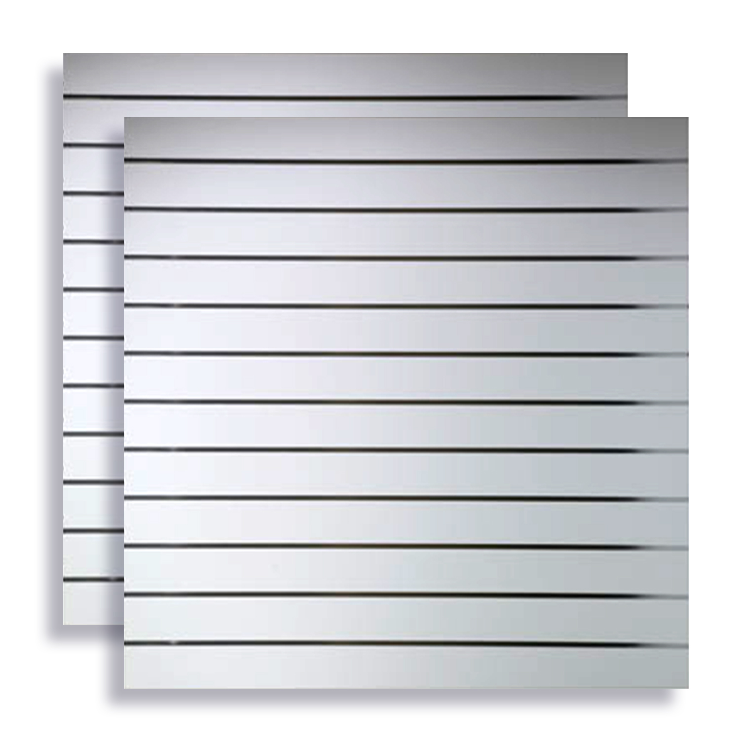 Spacewall Lamellenwand Lichtgrau