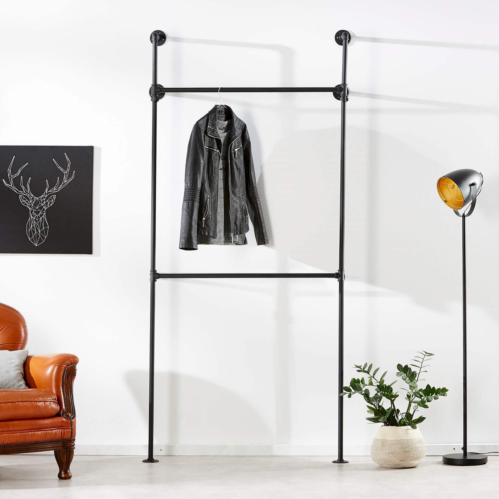 Regalsystem PAMO, schwarz Regalsystem PAMO, schwarz