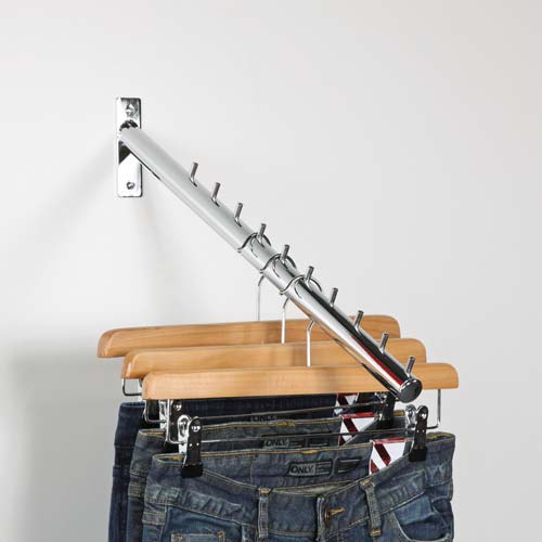 Kleiderstange schräg, 5 Stifte 27 cm kaufen