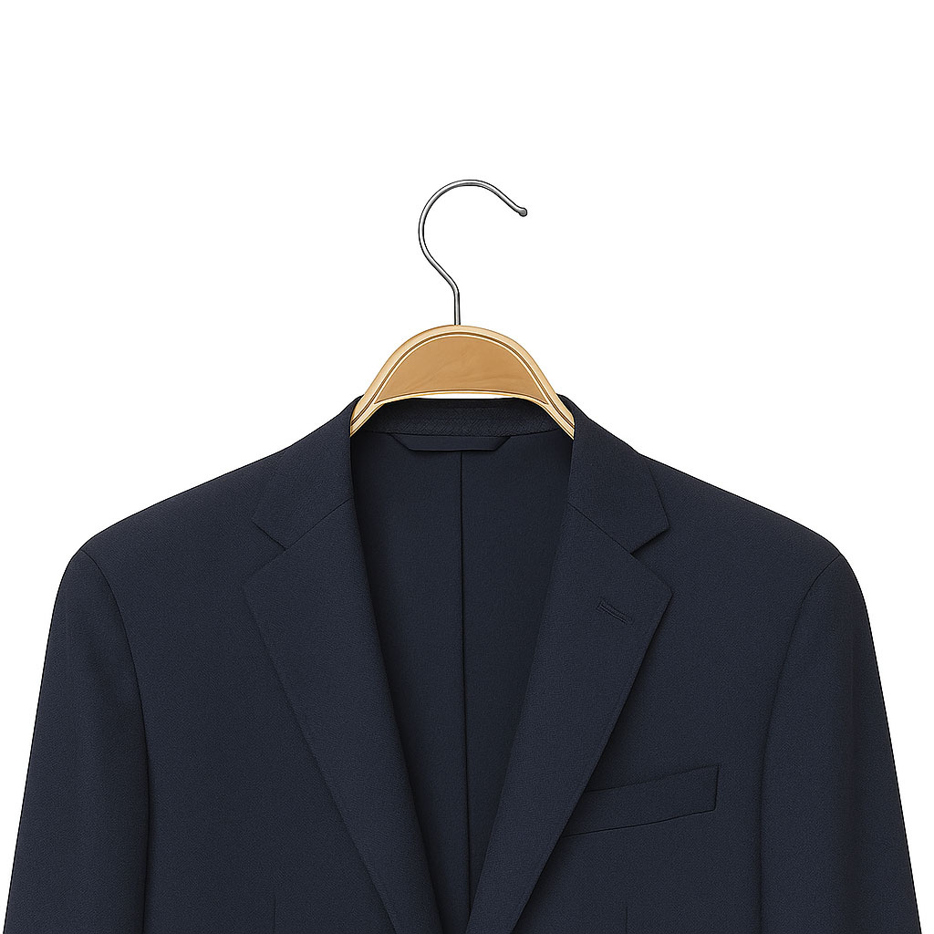 Schichtholz-Kleiderbügel