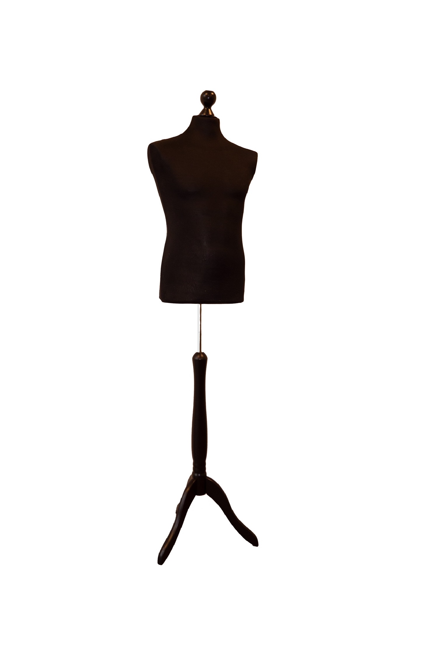 Schneiderpuppe Mann Set schwarz