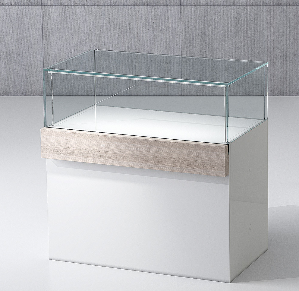 Theke mit Vitrine Theke mit Vitrine