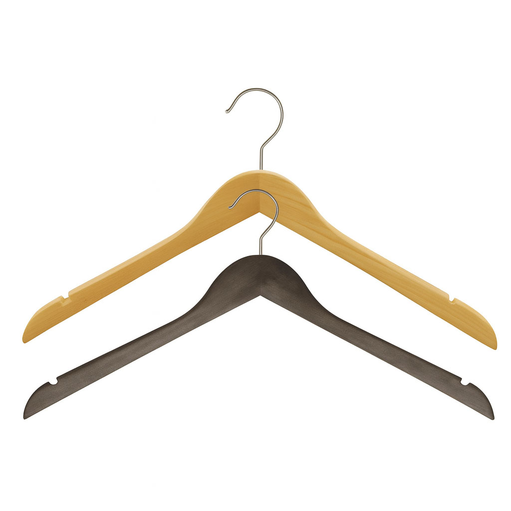 Holzkleiderbügel 44,5 cm
