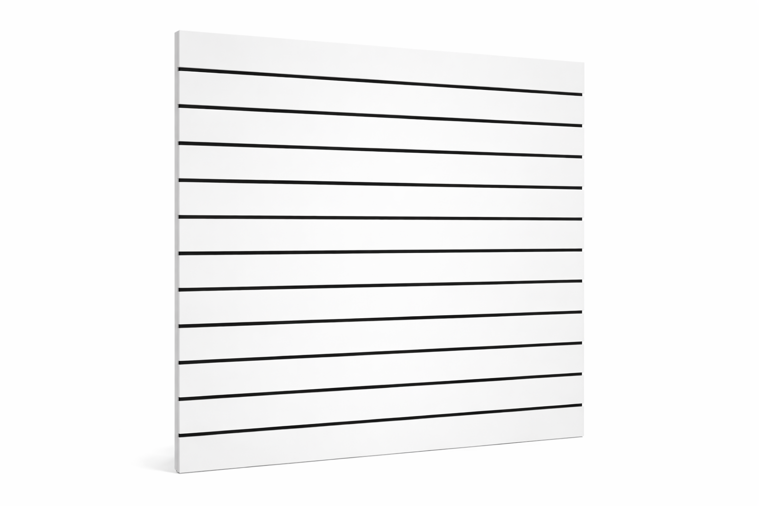 Spacewall Lamellenwand Weiß (matt)