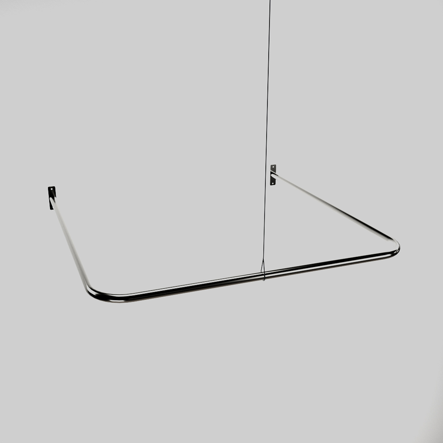 Umkleidekabine eckig B 100 T 100 cm