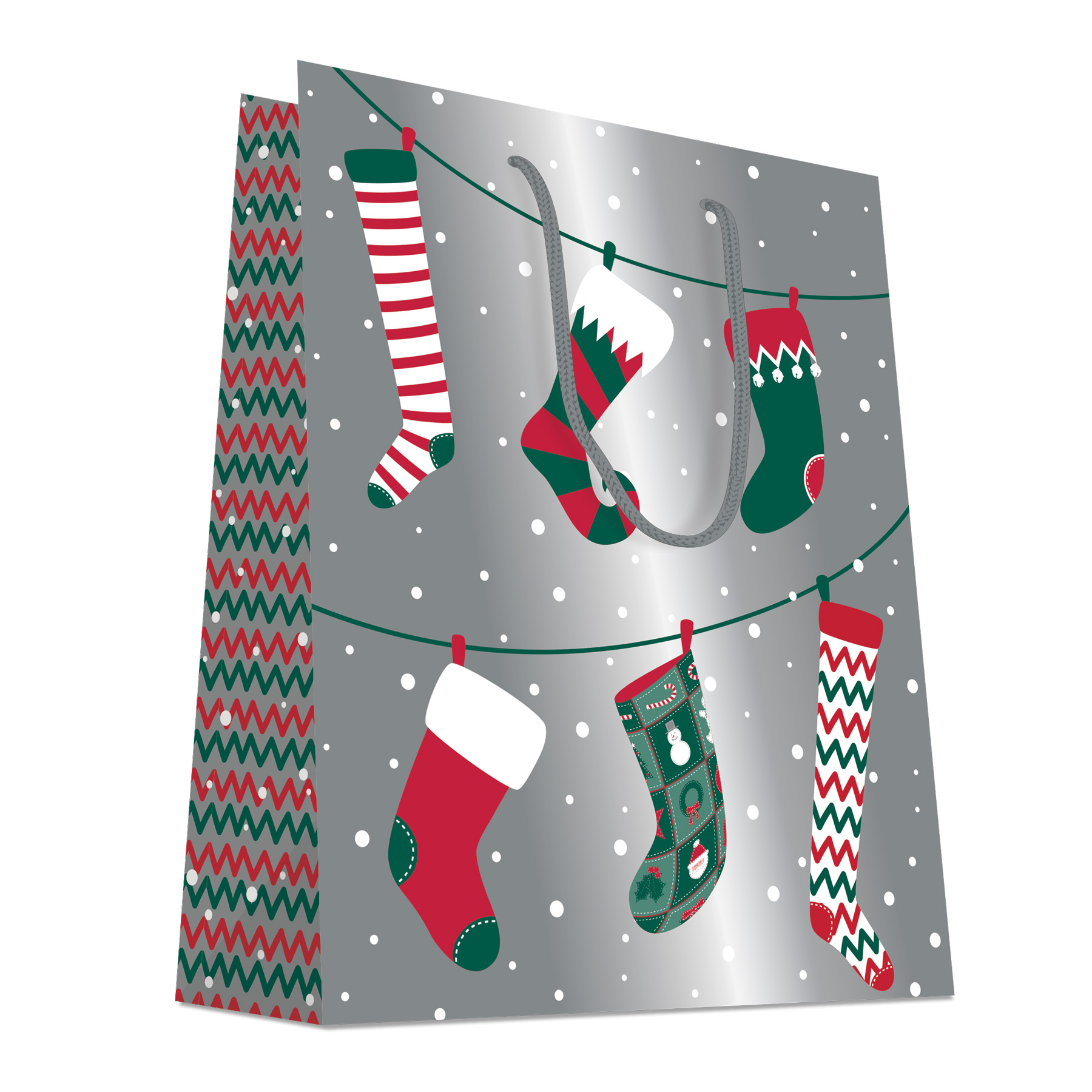 Tragetasche Weihnachtssocken