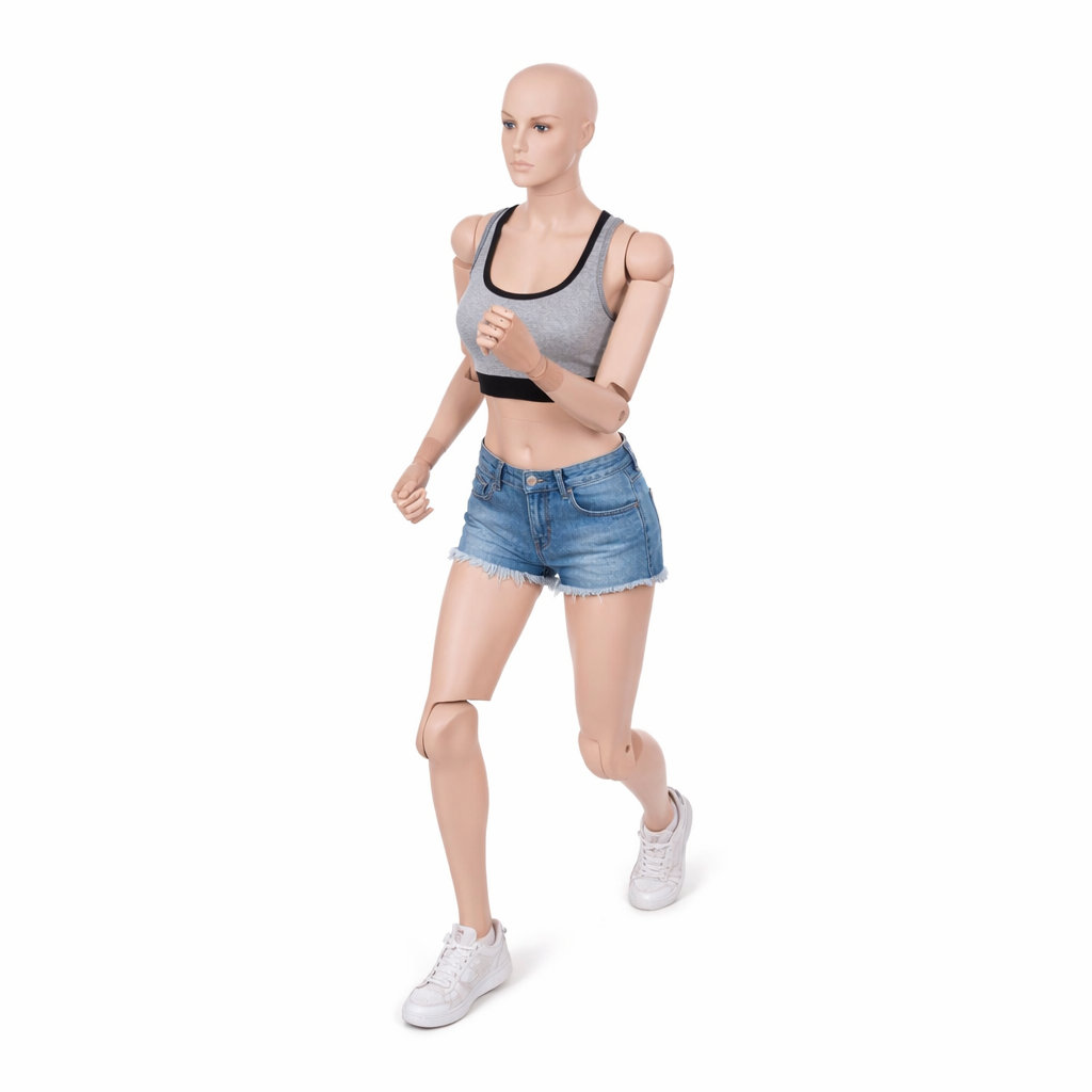 Vollbewegliche Damenfigur