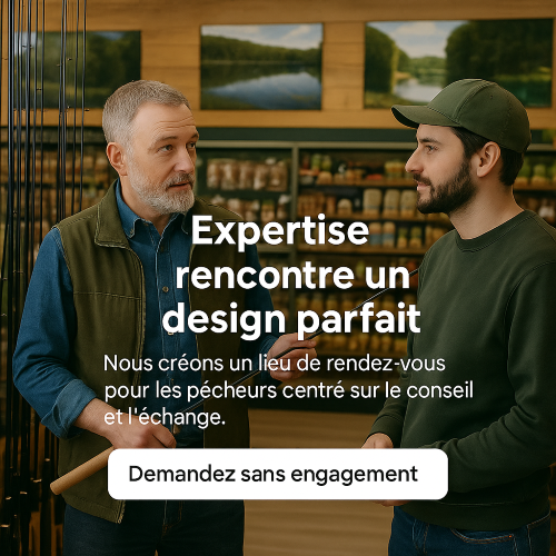 Agencement boutique pêche