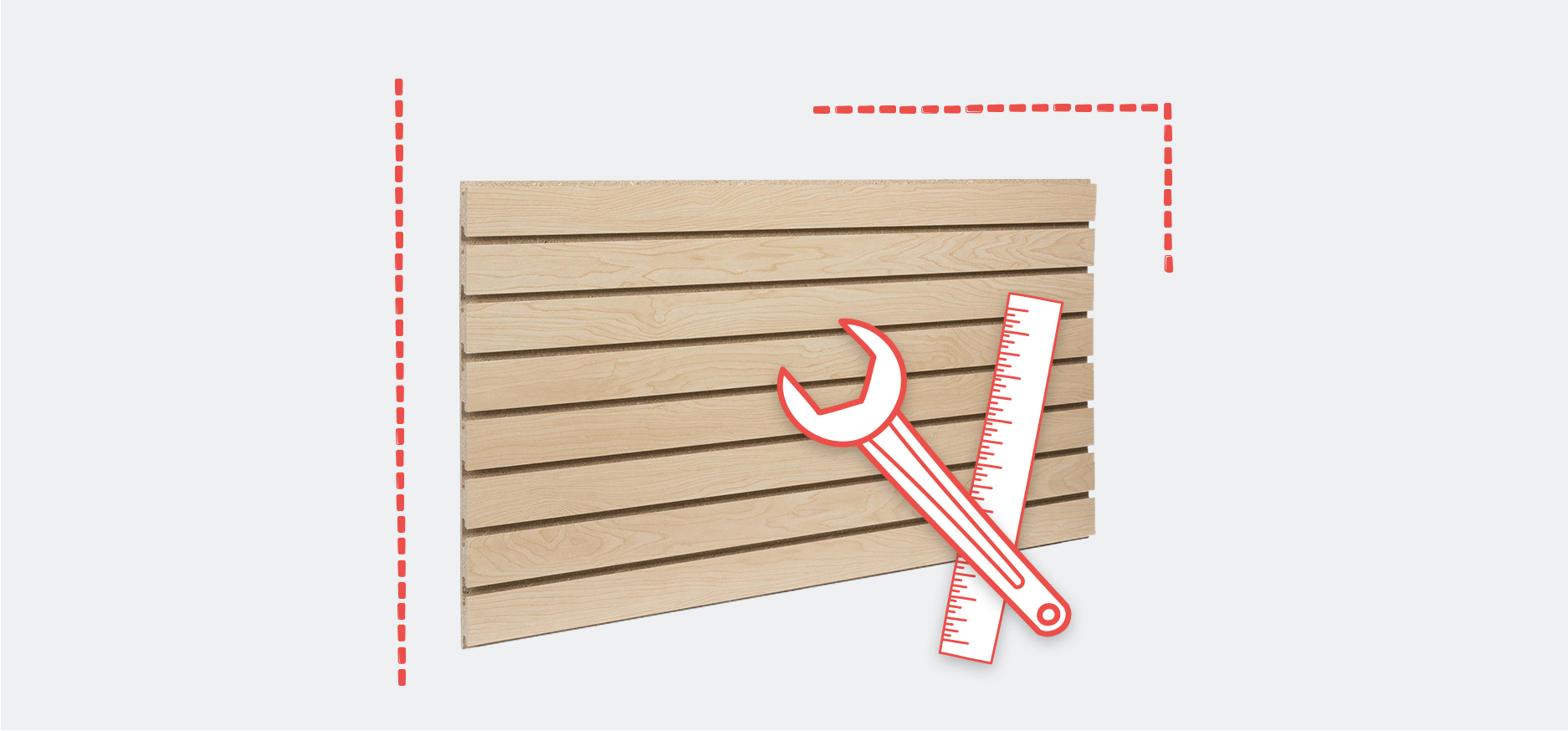 Lamellenwand Aufbauanleitung