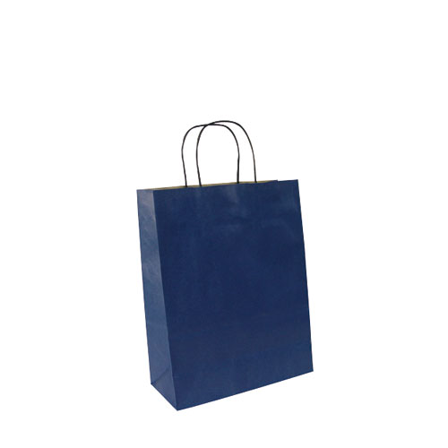 Papiertasche blau
