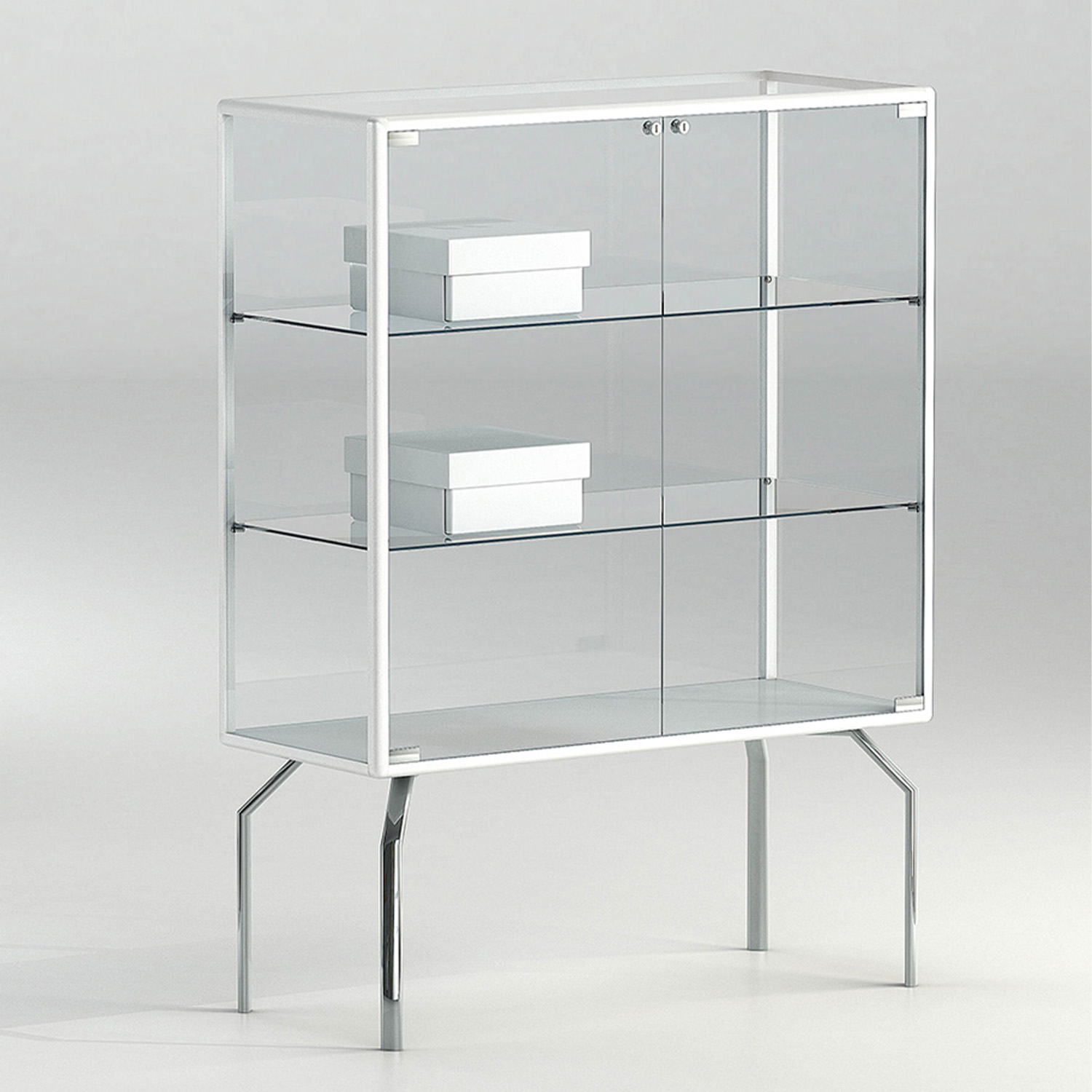 Standvitrine 3 Etagen