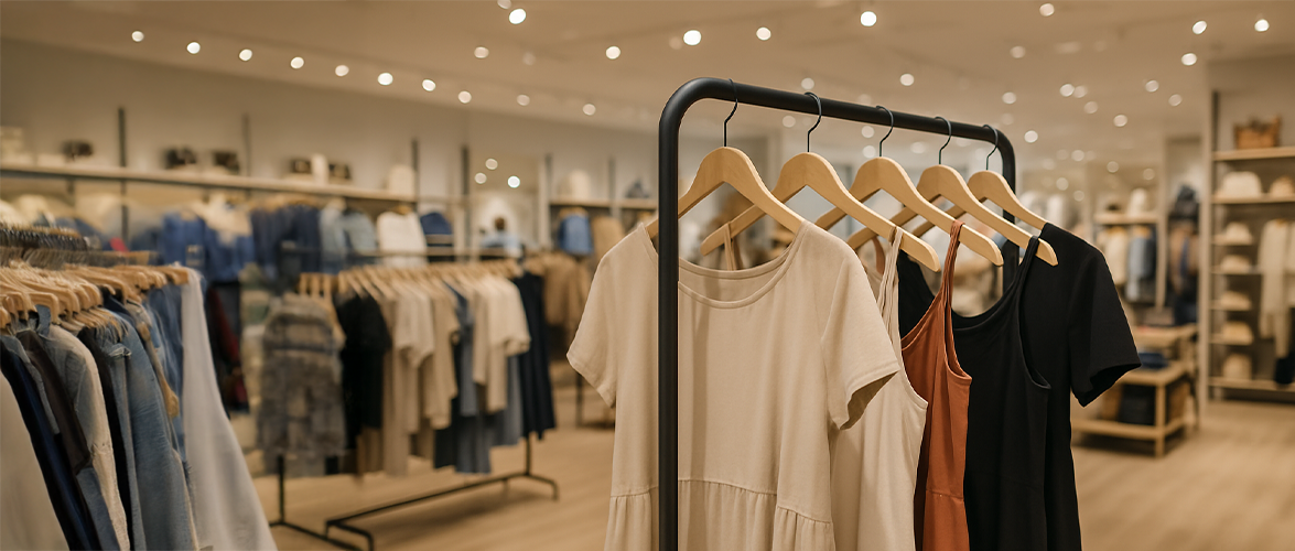 Verkaufsständer im Laden