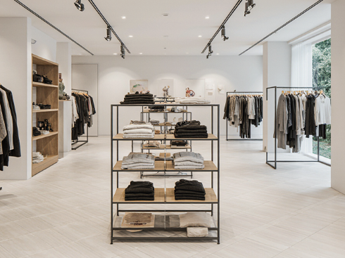 Présentez vos produits au centre de l’espace grâce aux gondoles