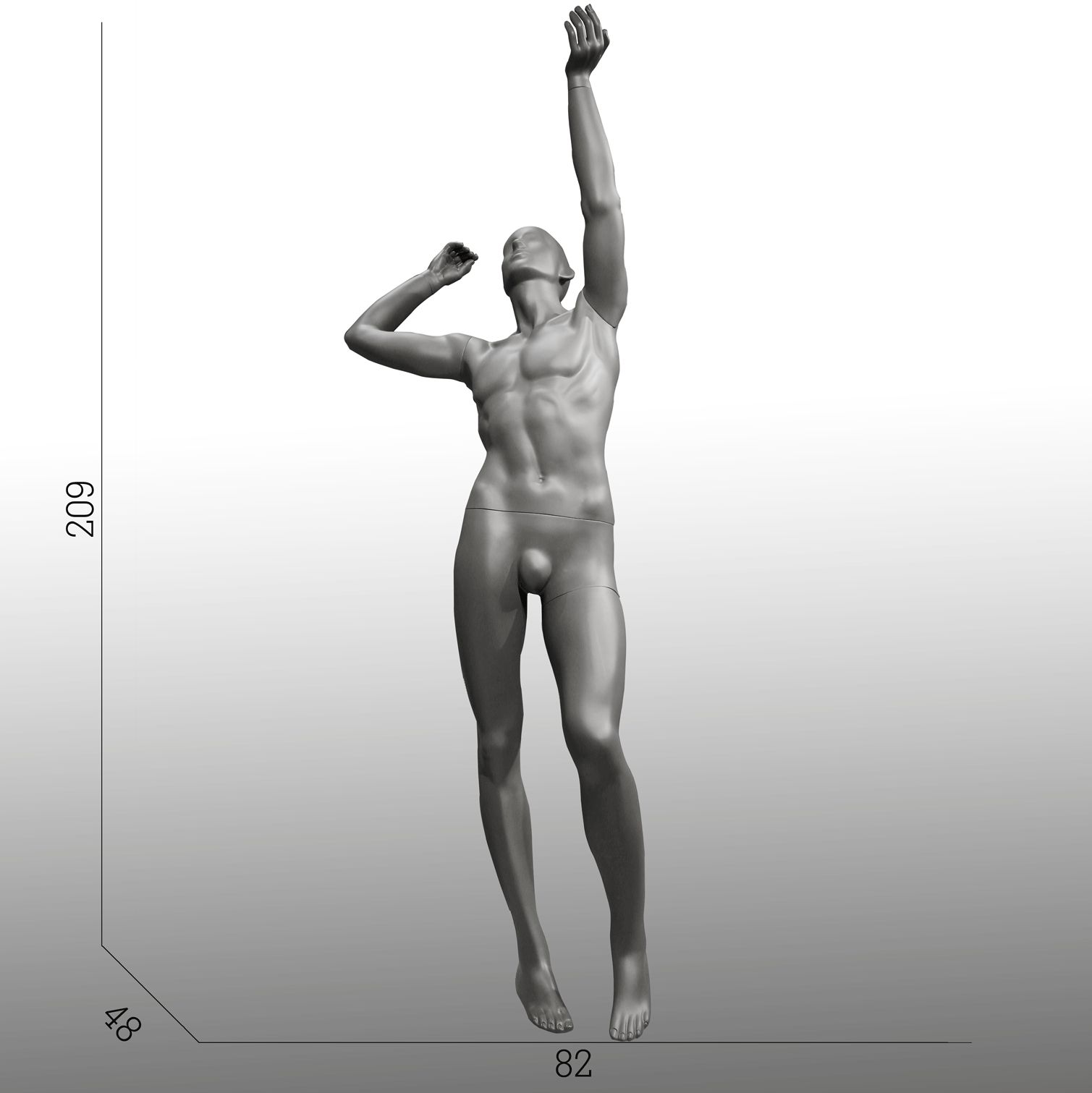 Wissler Herrenfigur Sportler Wissler Herrenfigur Sportler