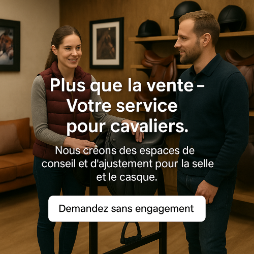 Aménagement magasin équitation