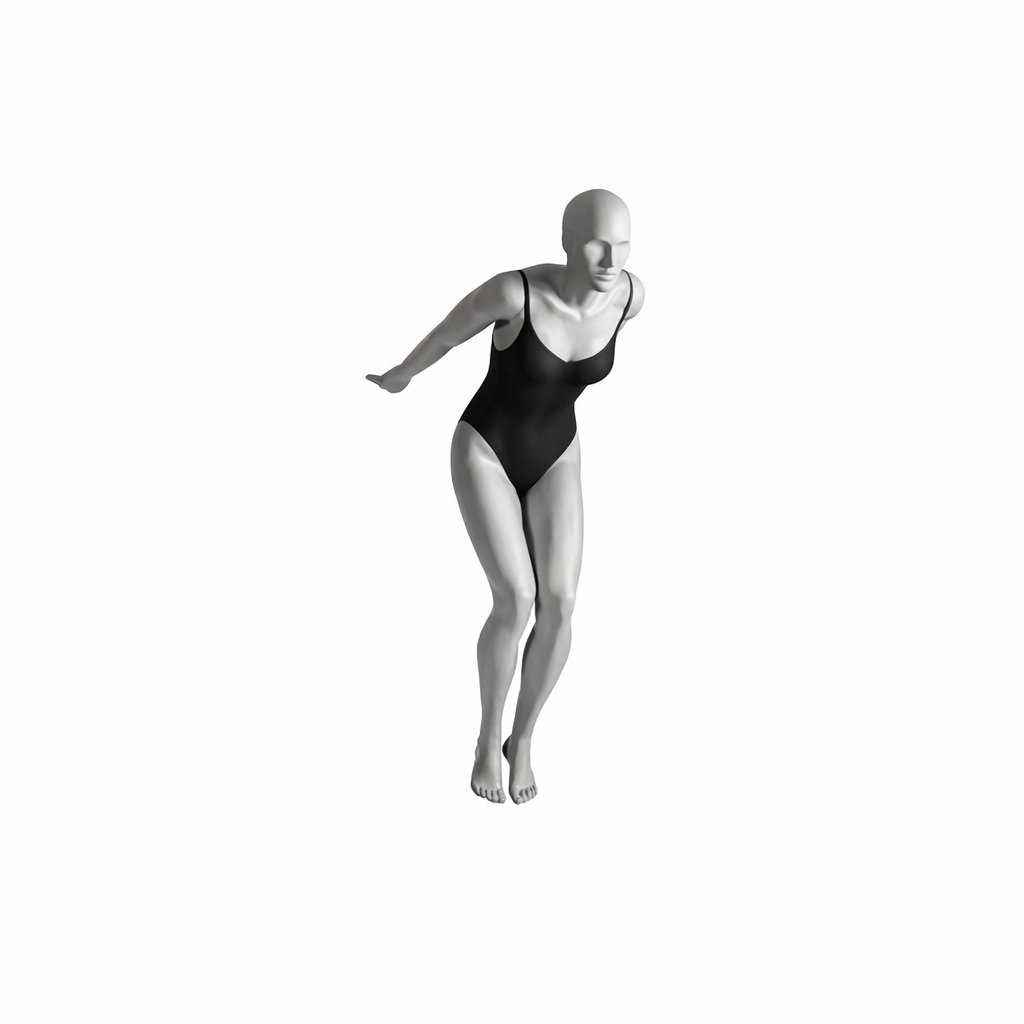 Schaufensterpuppe Frau Sport