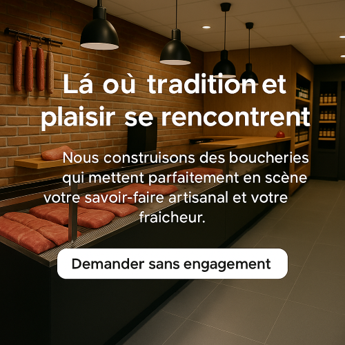 Agencement boucherie