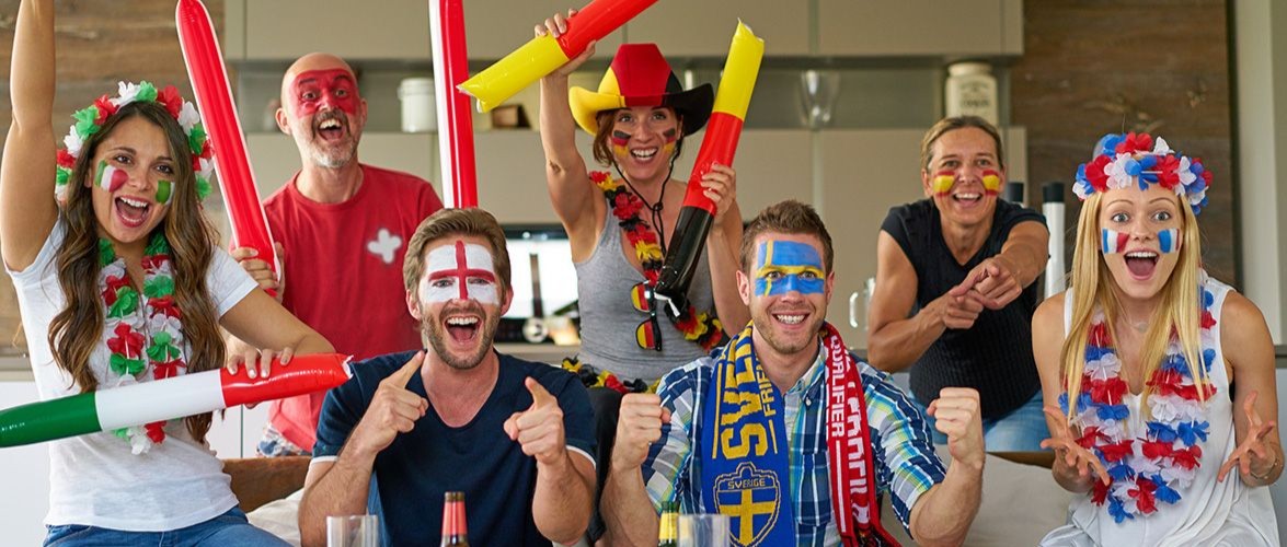Fußball-Fans während der WM