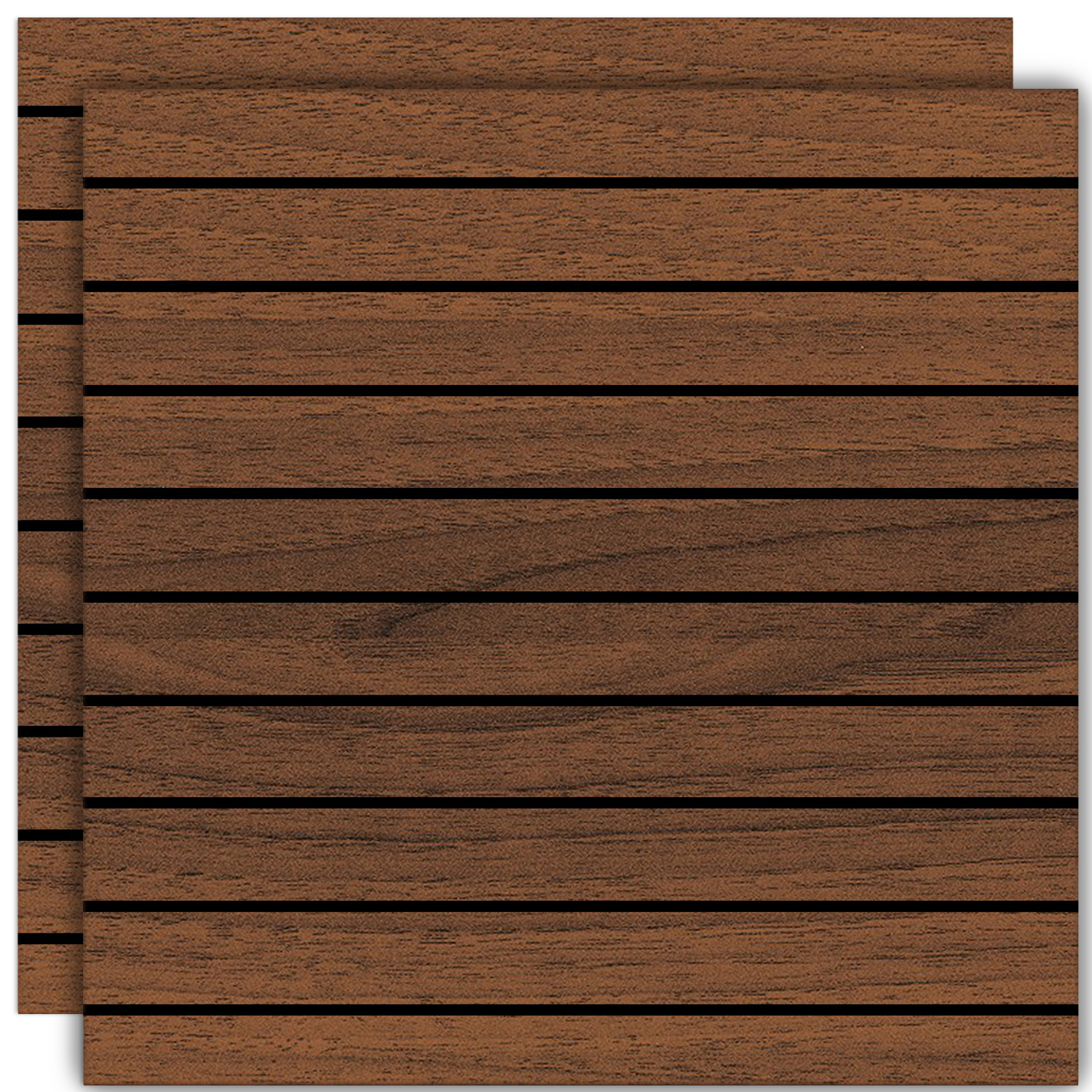 Spacewall Lamellenwand Nußbaum