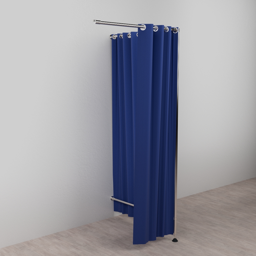 Anschlußkabine Wandmontage