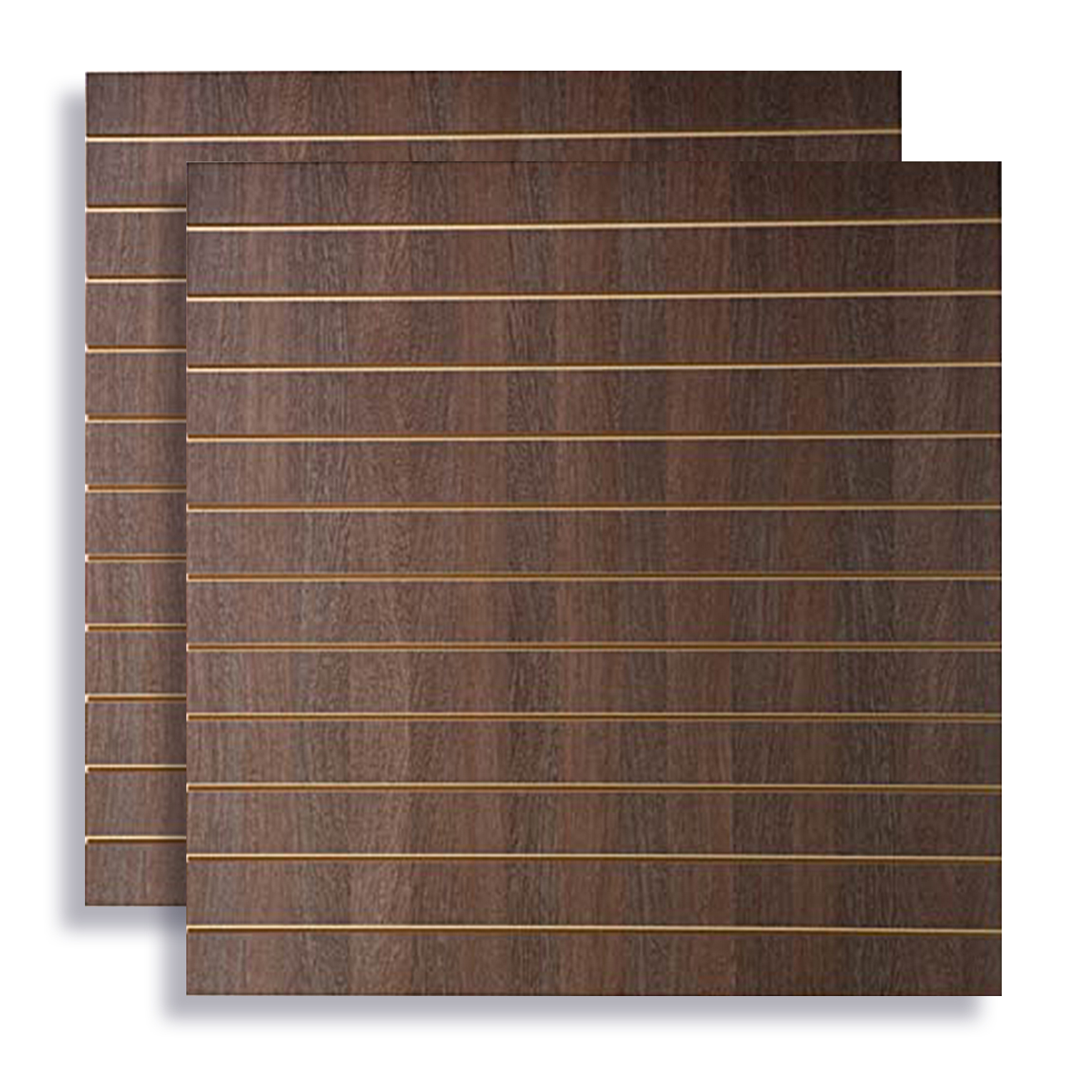 Spacewall Lamellenwand Slatwall 2er-Set Wenge