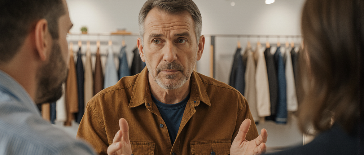 Client désagréable en magasin