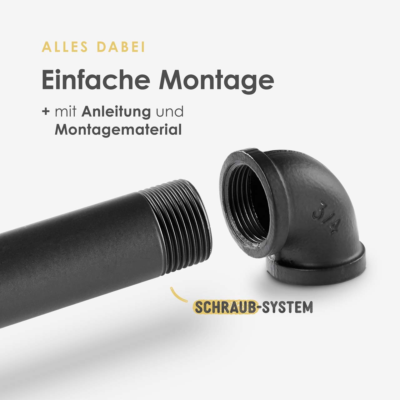 Regalsystem PAMO, schwarz Regalsystem PAMO, schwarz