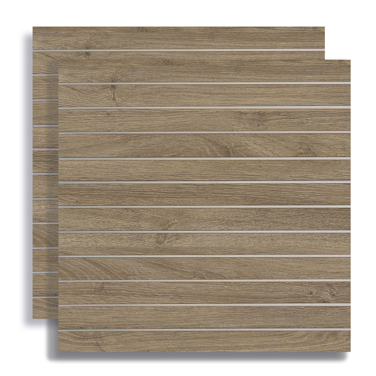 Spacewall Lamellenwand Eiche Mokka