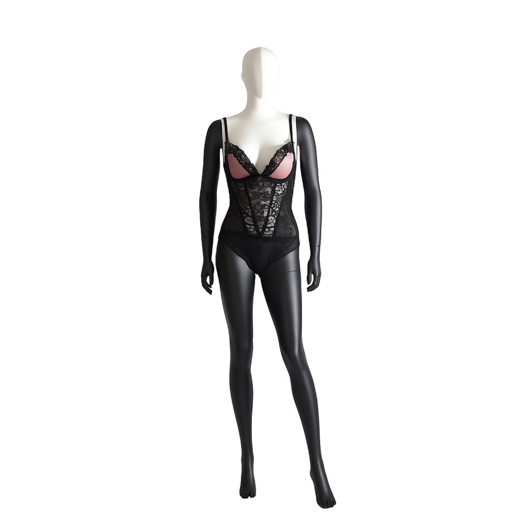 Schaufensterpuppe Frau mit Stoffüberzug