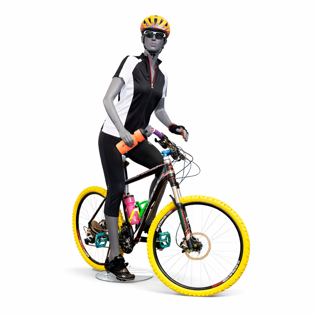 Sportler Schaufensterpuppe Frau