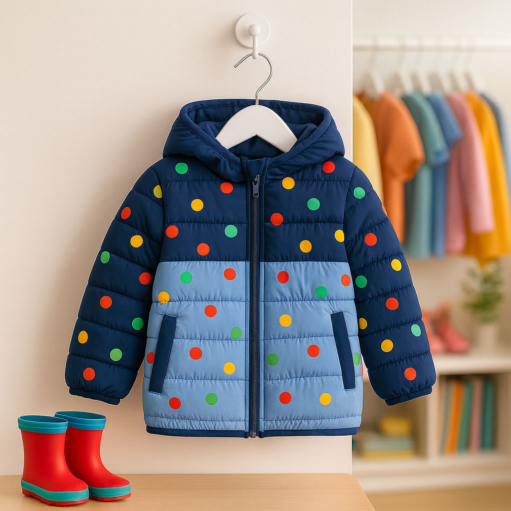 Kinder-Holzkleiderbügel weiß