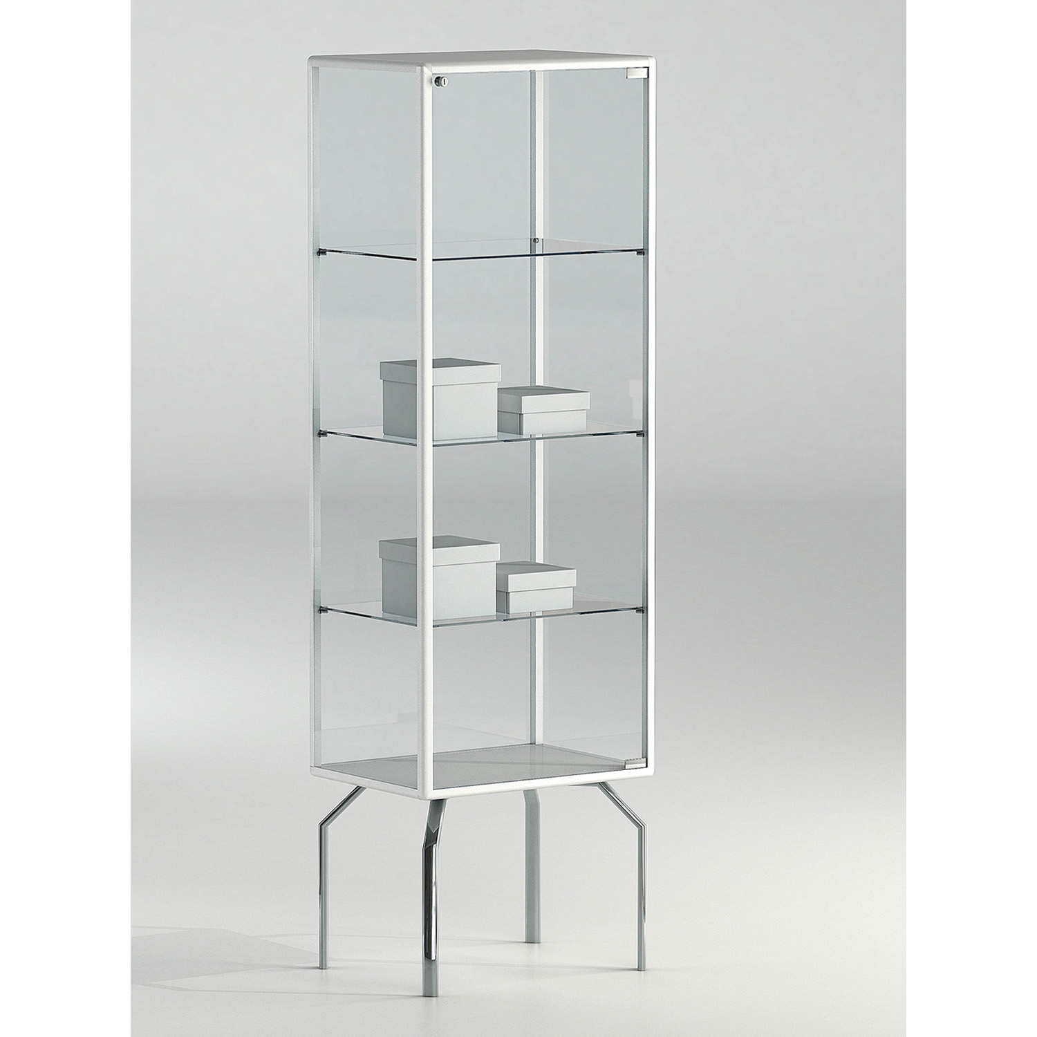 Standvitrine 4 Etagen