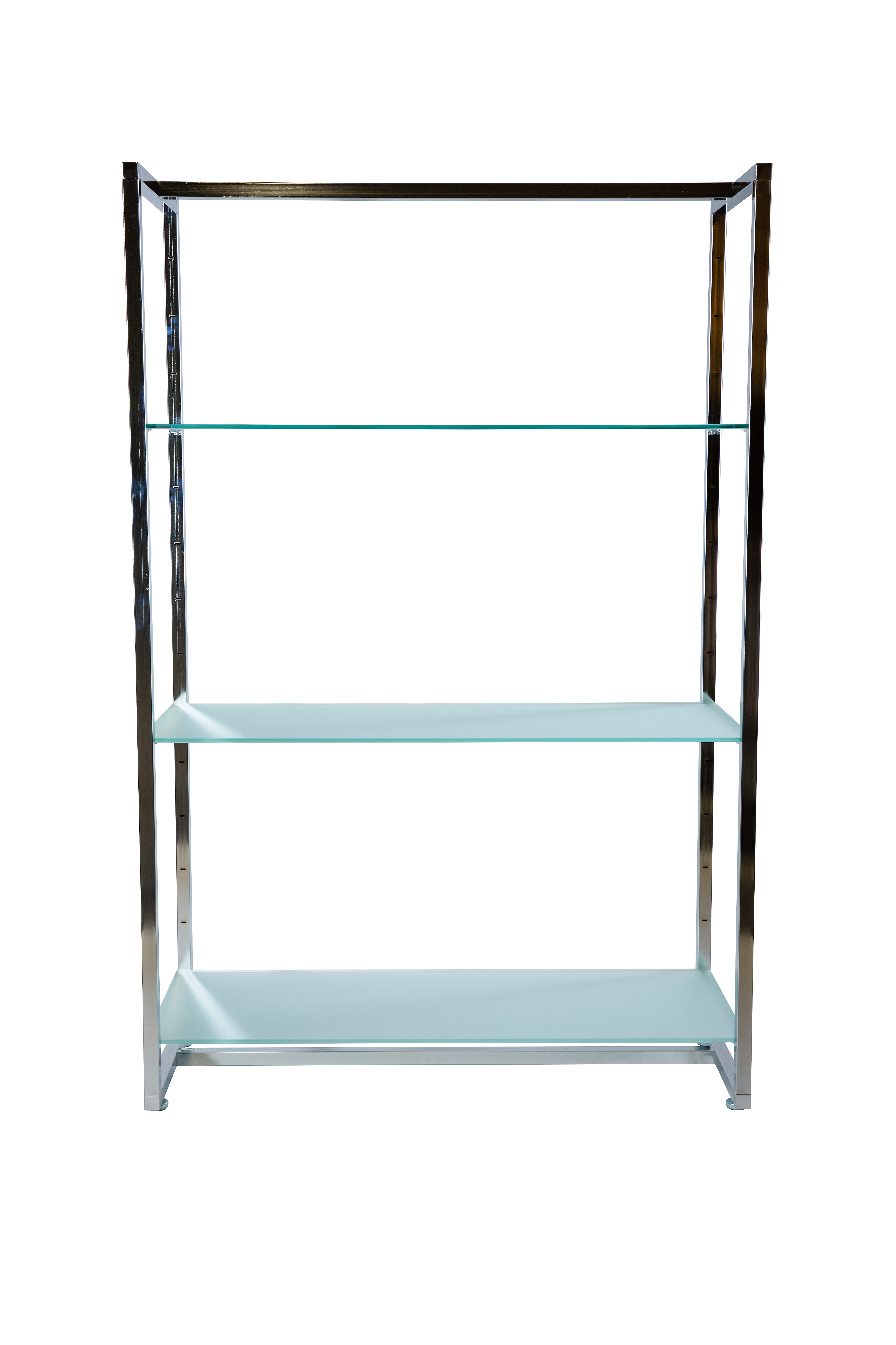 Regal mit Glasböden