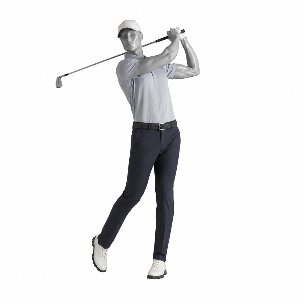 Golf Schaufensterpuppe Herren – Schwung-Pose