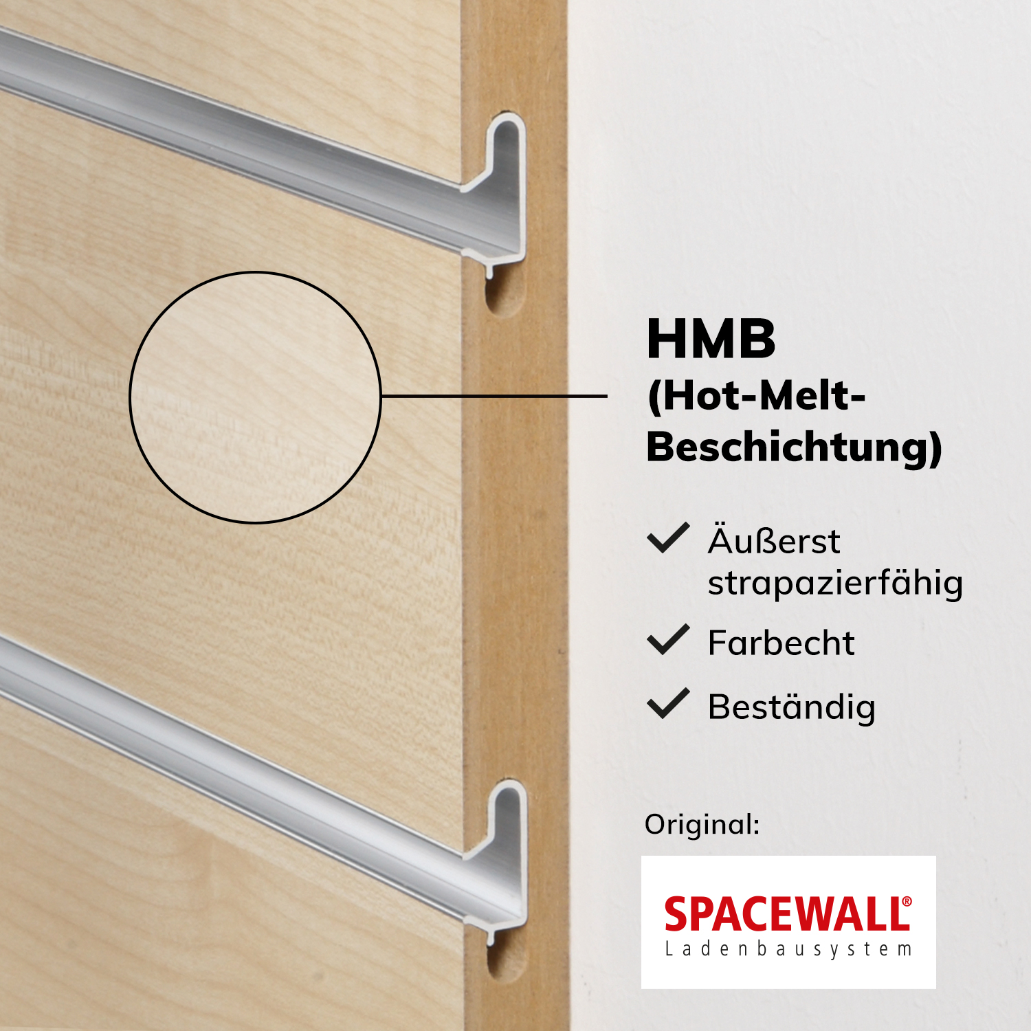 Spacewall Lamellenwand Slatwall weiß hochglanz Spacewall Lamellenwand Slatwall weiß hochglanz