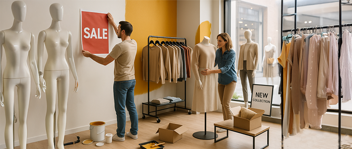Rénovation de magasin