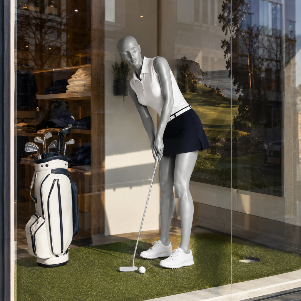 Golf Schaufensterpuppe Damen