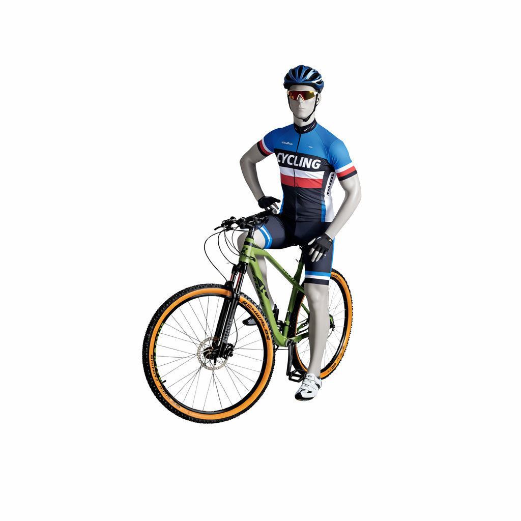 Schaufensterpuppe Herr Bike