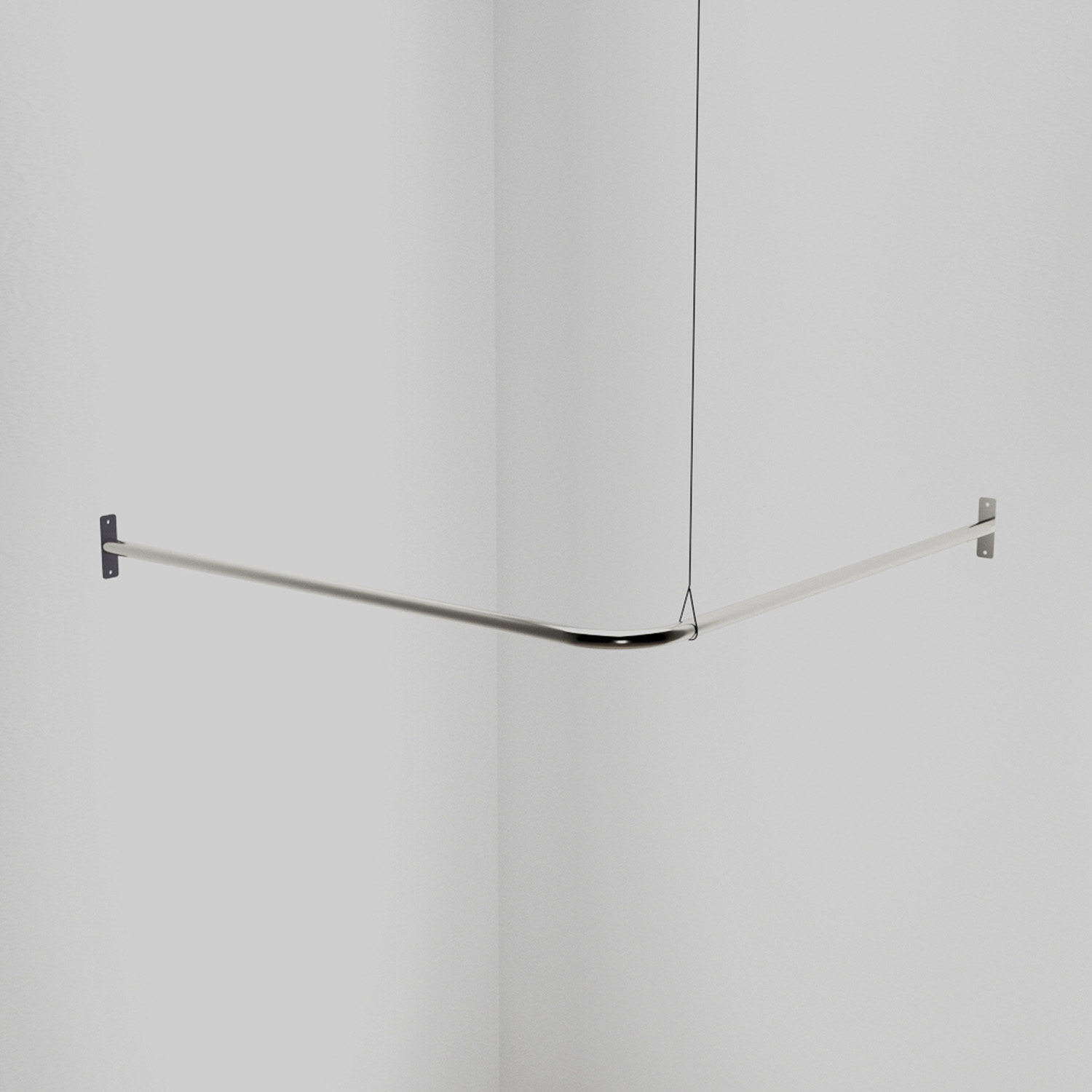 Umkleidekabine Ecklösung