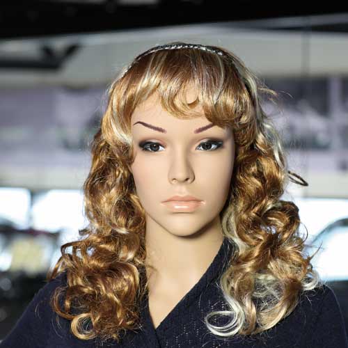 Damen Perücke für Schaufensterpuppe Schaufensterfigur Avril blond 