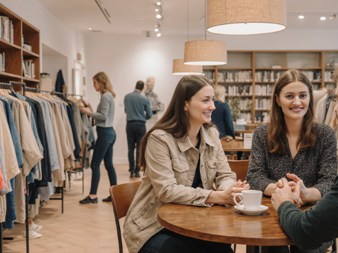 Commerce et café – Séduire avec des espaces de consommation sur place
