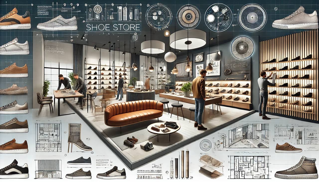 Ladenbau Schuhgeschäft