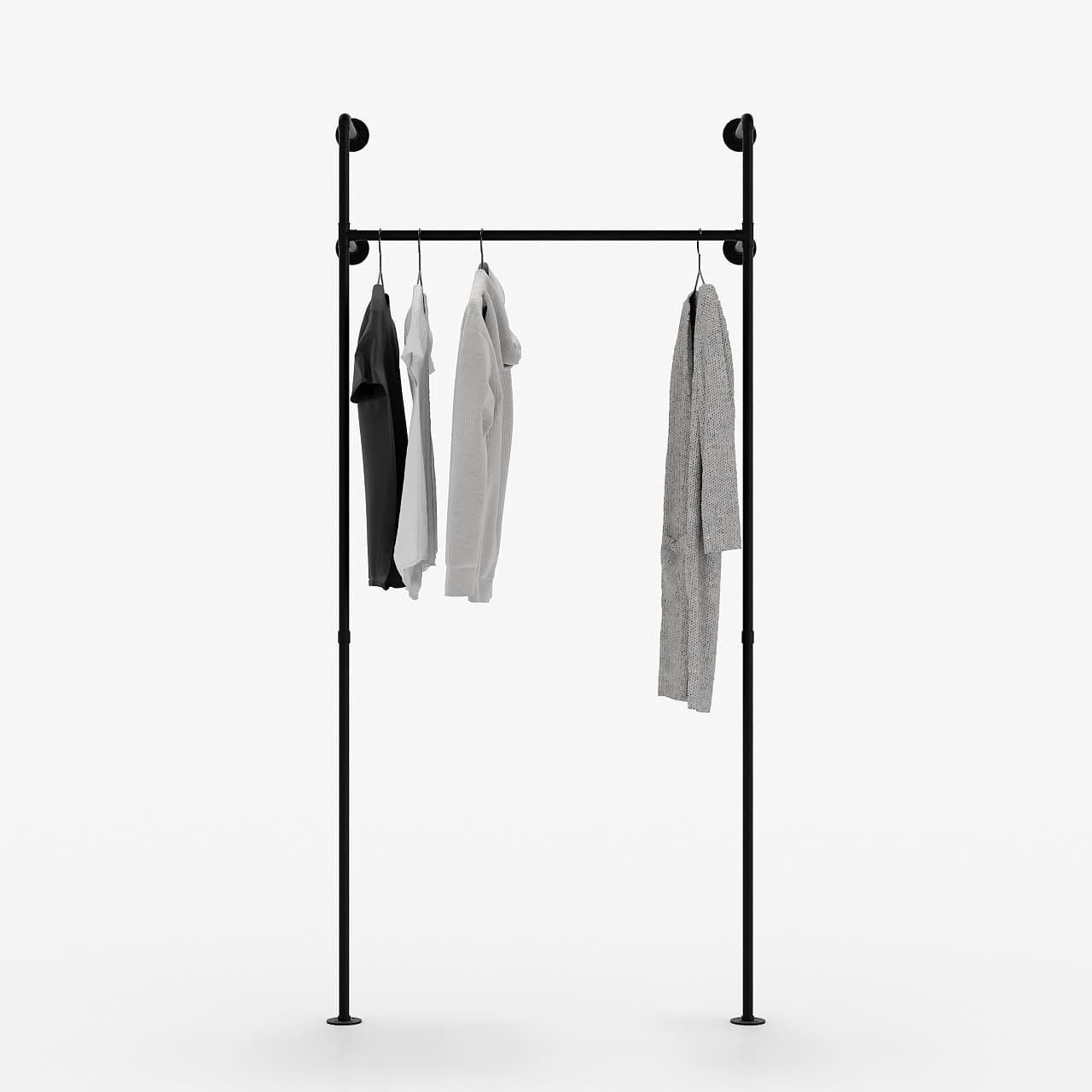 Regalsystem PAMO, schwarz