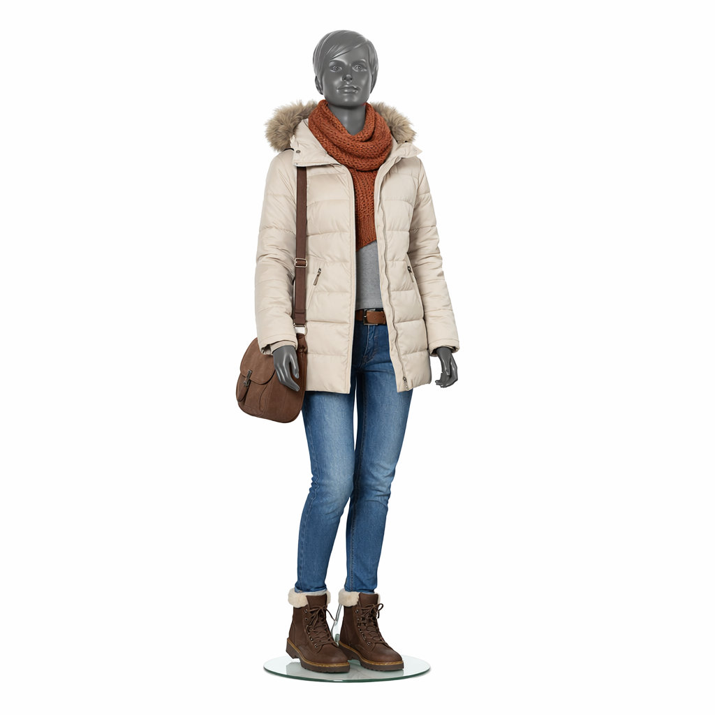 Mädchen Schaufensterpuppe modern