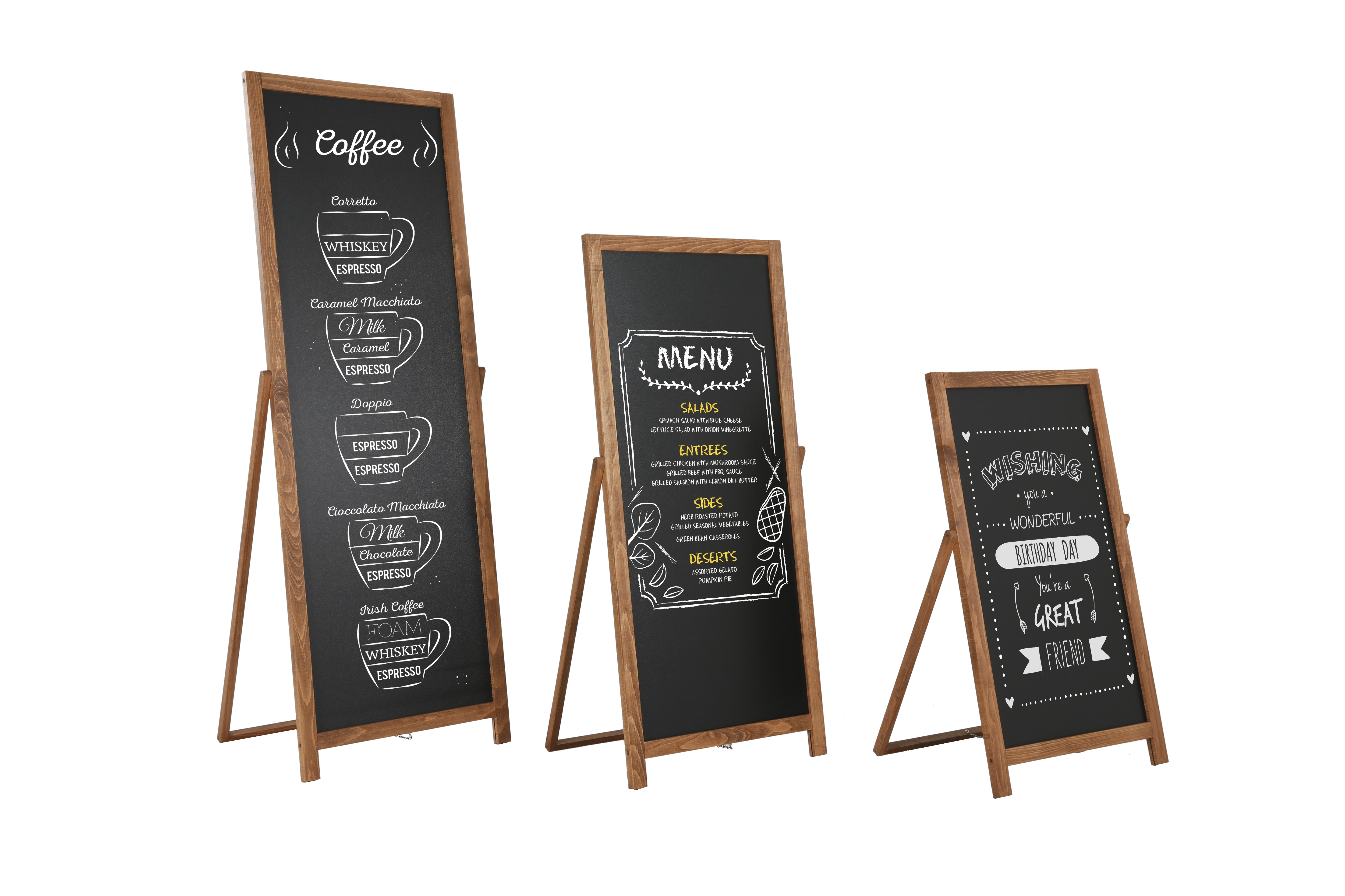 Kreidetafel Aufsteller FLOOR