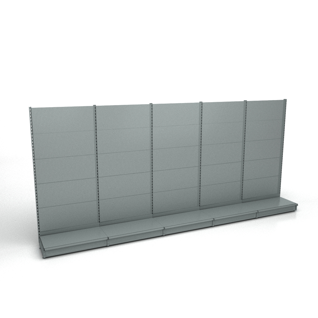 Wandregal METALL 5er-Set