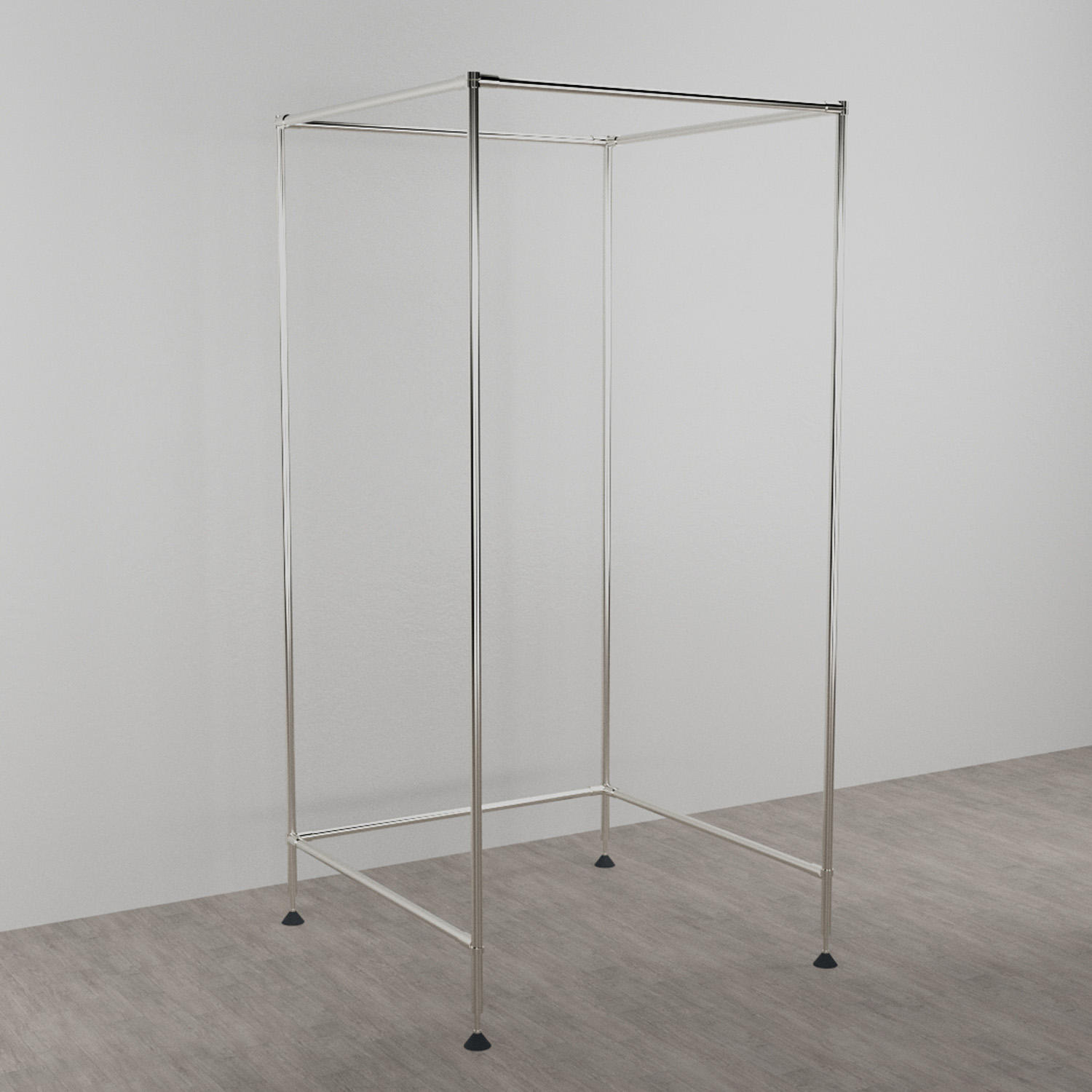 Umkleidekabine freistehend