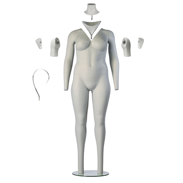 Ghost Mannequin Frau Plus-Size