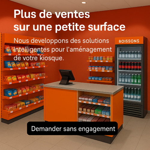 Aménagement kiosque