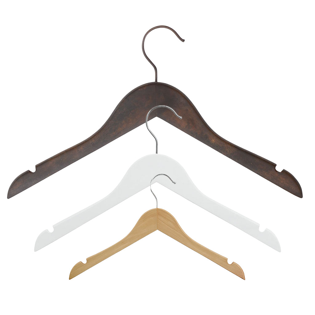 Kinder-Holzkleiderbügel